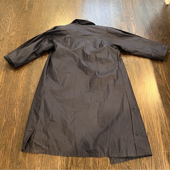 London Fog Women's Vintage Navy Maincoat Size 10 - Picture 12 of 14